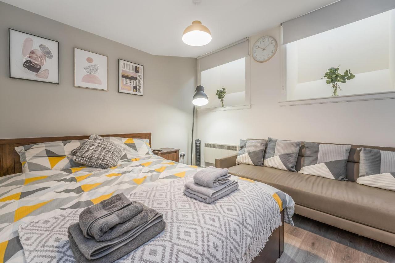 Relaxing & Cozy Studio Apartment - Oasis In The Heart Of Edinburgh - Sleeps Up To 3 Guests Zewnętrze zdjęcie